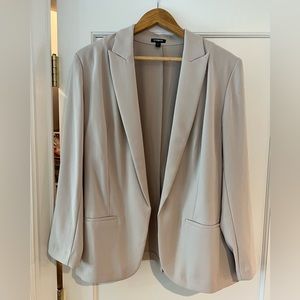 Oversized Express Beige Blazer